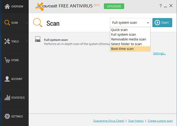 Boot Time Scan For Avast For Mac